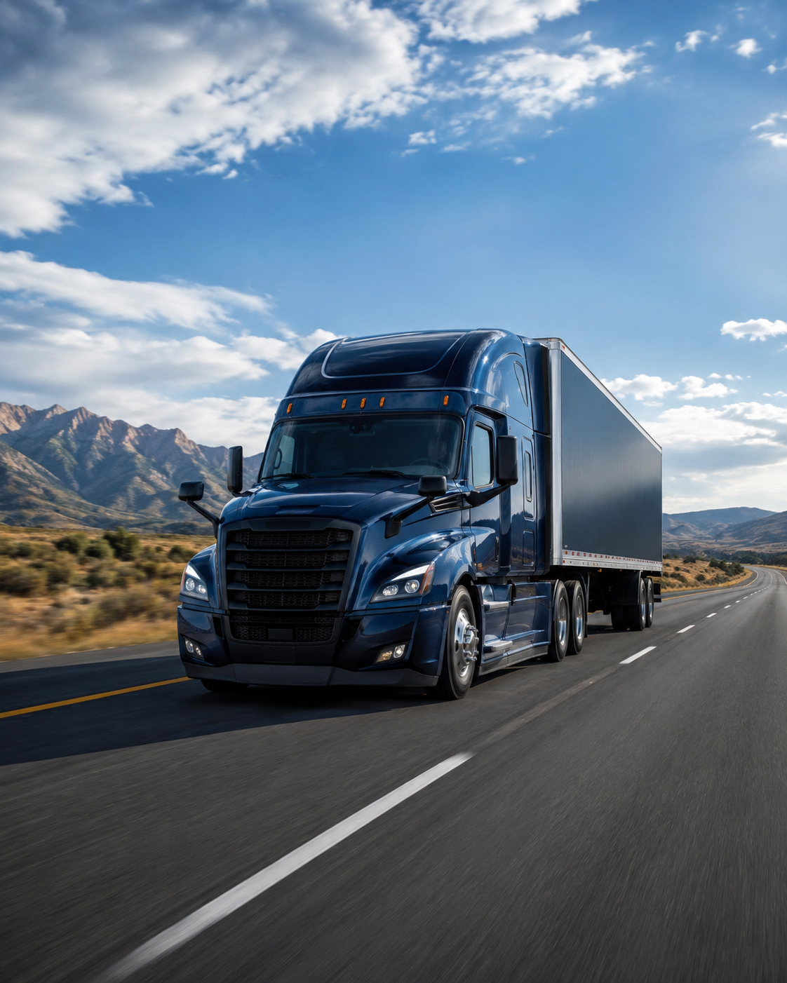 Element Haulings truck on highway